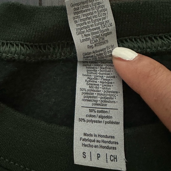 Disneyland Forest Green Collegiate Vintage Inspired Crewneck Sweater | S - Picture 5 of 7